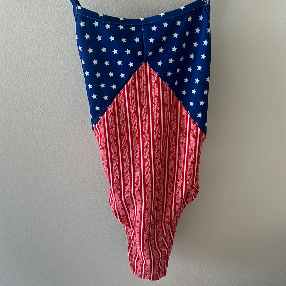 Vintage Jolyn Cory Amerikah Tie Back Onesie 28
